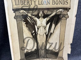 Liberty Loan Bonds Help Win The Fight For Freedom WWI Original Photo Fred Yohn - £96.97 GBP