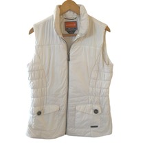 Merrell Womens Opti Warm Puffer Vest L White Outdoors Designer Nature Sk... - $33.85