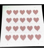 2019 USA Heart USPS Sheet of 20 - Uncirculated - $14.00