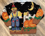 Vtg The Eagles Eye Halloween Fall Scarecrow Pumpkin Jack-o-Lantern Sweat... - $58.04