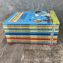 Charlie Brown&#39;s Cyclopedia Set Hardcover Children&#39;s Encyclopedia 2-11 13-15 - £22.25 GBP