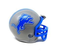 Detroit Lions Mini Helmet NFL Football 1 1/2in Miniature Riddell Display nu - $12.86