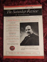 Saturday Review March 26 1938 Donald Culross Peattie - £9.39 GBP