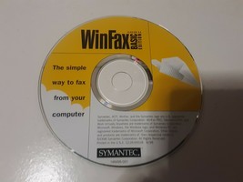 WinFax Version 9.0 Basic Edition PC Software NO CASE ONLY DISC - $1.49