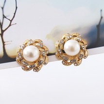 Brincos clip earing boucle d oreille bijoux simulated pearl ear cuff earrings for women thumb200