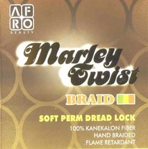 Marley Twist Braid, 100% Kanekalon Fiber - £5.96 GBP