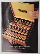 Johnnie Walker: More Than a Cigar Future President  1980 Magazine Ad - £8.59 GBP