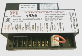 BASO ANSI Z21.20 CAN/CSA-C22.2 Spark Ignition Control BG1600M51EF-1AA used #P830 - $57.00