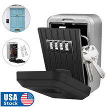 Usa 4-Digit Combination Password Key Lock Storage Case Box Home Outdoor ... - £26.34 GBP