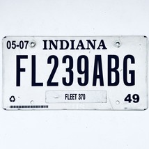 2007 United States Indiana Marion County Fleet License Plate FL239ABG - £13.12 GBP