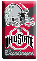 Ohio State Buckeyes University Football Team Light Dimmer Cable Plate Room Decor - £15.25 GBP