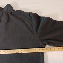 St John's Bay Men's Gray Size Large Long Sleeve Quarter Zip Pullover Sweatshirt image 10