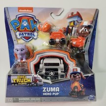 Nickelodeon Paw Patrol Zuma Hero Pup Big Truck Pups Orange Rescue Animal Cat - £11.19 GBP