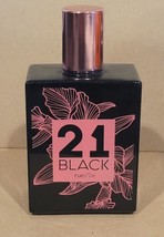 Perfume BOTTLE ONLY Rue 21 Black 1.7 FL Oz Original Woman&#39;s Fragrance Y2K  - £6.90 GBP