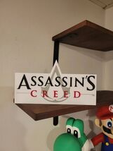 Assassin's Creed Logo Sign 3D Wall Art Display Video Game Room Decor - $14.69