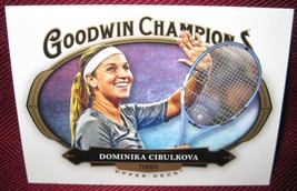 2020 Upper Deck Goodwin Champions #84 Dominika Cibulkova Tennis - £3.57 GBP