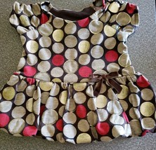 Rare Editions Brand ~ Toddler Size 24 Months ~ Multi Colored ~ Polka Dot Shirt - £12.03 GBP
