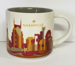 Starbucks Nashville 2012 YOU ARE HERE Collection 14 oz. Coffee Mug Cup - $27.00