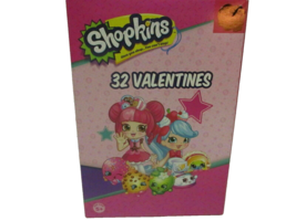 Shopkins 32 Valentines Cards With  8 Fun Designs - £12.01 GBP