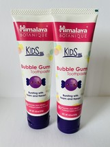 2 X Himalaya, Botanique, Kids Toothpaste, Bubble Gum, 4.0 oz (113 g) - £12.58 GBP