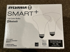 Sylvania Bluetooth Mesh Led Smart Bulb, Rgbw Full Color & White, Alexa Only 2 Pk - $19.78