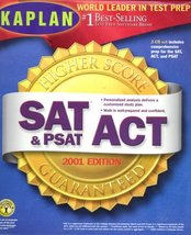 Kaplan Sat, Act, And Psat 2001 - £33.49 GBP