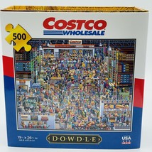 Eric Dowdle Costco Jigsaw Puzzle 500 Piece New Sealed 19 1/4&quot; x 26 5/8&quot; Gift Box - £22.67 GBP