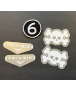 Twin Six Sticker Pack &amp; Patch Black - See Photos - $9.89