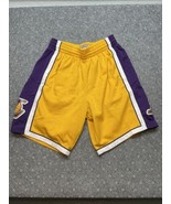 Hardwood Classics Mitchell &amp; Ness NBA LA Lakers Shorts Men&#39;s Size M KG JD - $54.27 CAD