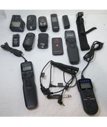 Lot of 11 Wireless  &amp; 2 Wired Camera Remotes/Shutter Releases - Untested - £22.31 GBP