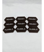 Lot Of (9) Brown Litko Premium Printed Mecha Rubble Rough Tokens - $24.43 CAD