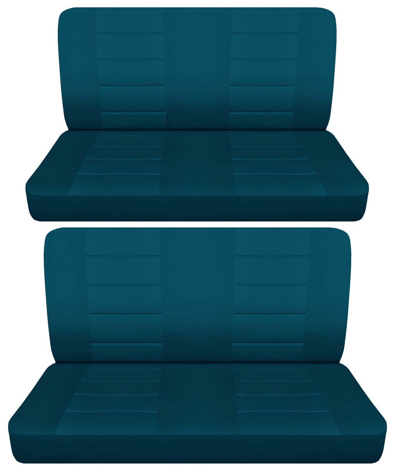 Primary image for Front and Rear bench car seat covers fits 1968 Chevy Impala 4 door sedan teal