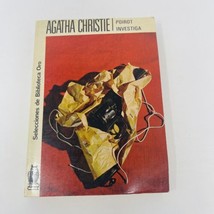 Poirot Investiga Agatha Christie 1960 PB Spanish Selecciones De Biblioteca - $9.89