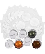 Grasseed Aluminum Foils Lids to Reuse Coffee Pod Compatible with Nespresso - $843.07 MXN