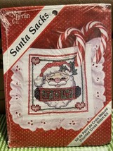 VTG NEW BERLIN CO. Counted Cross Stitch Kit  SANTA SACK - SANTA &quot;JOY&quot;  #... - £3.72 GBP