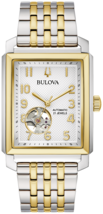 Bulova Sutton Two Tone Automatic Men Watch 98A308 - £361.46 GBP