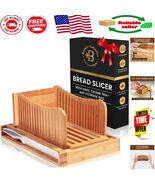 Compact Bread Slicer Cutter for Artisan Loaves with Adjustable Thickness... - $1,218.38 MXN