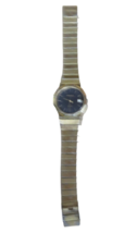 Vintage Bulova Caravelle Men’s Quartz Watch Gold Tone Black Face Needs Battery - £23.49 GBP