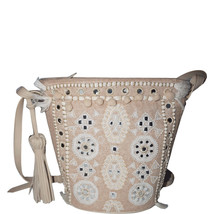 Angel By L. Martino Small Bucket Crossbody Natural MSRP $118 - £37.05 GBP