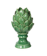 A&amp;B Home Green Helsa Blooming Artichoke Table Accent D5X7.5 - £25.47 GBP