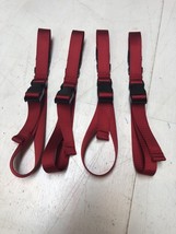 Set of 4 Line Hanger, Rope Hanger, Cord Hanger straps Red - $599.87 MXN