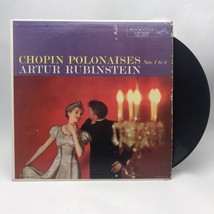 Artur Rubinstein Chopin Polonaises Nos 1-6 Rca Victor Mono Red Seal Vinyl Record - £7.96 GBP