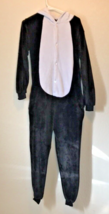 Panda Footless Pajamas Size L with Hood - $20.66