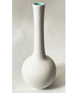Vintage Royal Haeger Art Pottery Vase White with Lava Glaze No. R1919 10... - $472.21 MXN