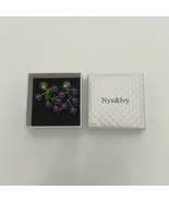 Nyx&amp;lvy jewelry Elegant pendant earrings for dinner or parties, Clip-on ... - $266.36 MXN