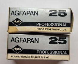 AGFA Agfapan 25 Professional Black And White Film 16 Exposures Per Box E... - $39.59