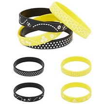 Silicone Bracelets For Bee Party Favors (2 Colors, 36 Pack) - £14.33 GBP