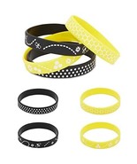 Silicone Bracelets For Bee Party Favors (2 Colors, 36 Pack) - £13.61 GBP