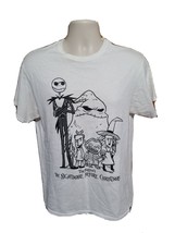 Tim Burtons The Nightmare Before Christmas Adult Medium White TShirt - £14.24 GBP