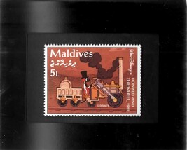 Tchotchke Stamp Art - Disney - Donald And The Steam Locomotive - $9.99